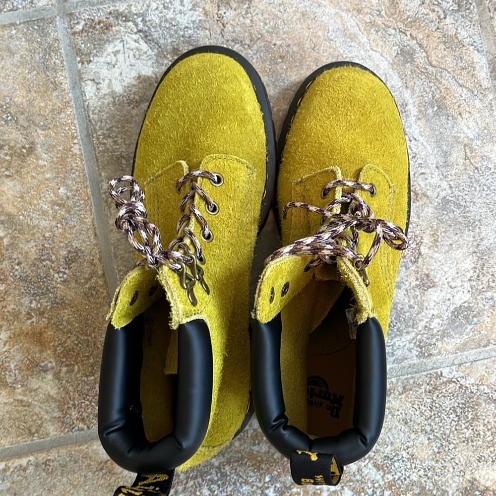 Dr Martens 939 Ben Suede Padded Collar Lace Up Boots Size 10 NEW - Picture 11 of 14